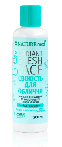 <span>СВЕЖЕСТЬ ДЛЯ ЛИЦА</span> тоник для нормальной и комбинированной кожи лица