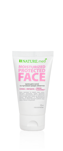 <span>ЗАХИСНЕ ЗВОЛОЖЕННЯ</span> крем для сухої і чутливої шкіри обличчя
