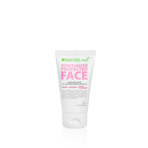 <span>MOISTURIZED PROTECTED FACE </span>cream for dry and sensitive skin