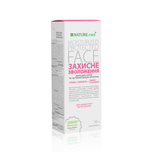 <span>MOISTURIZED PROTECTED FACE </span>cream for dry and sensitive skin