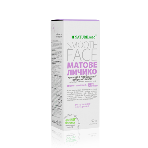 <span>МАТОВОЕ ЛИЧИКО</span> крем для кожи лица склонной к жирности, воспалениям и акне